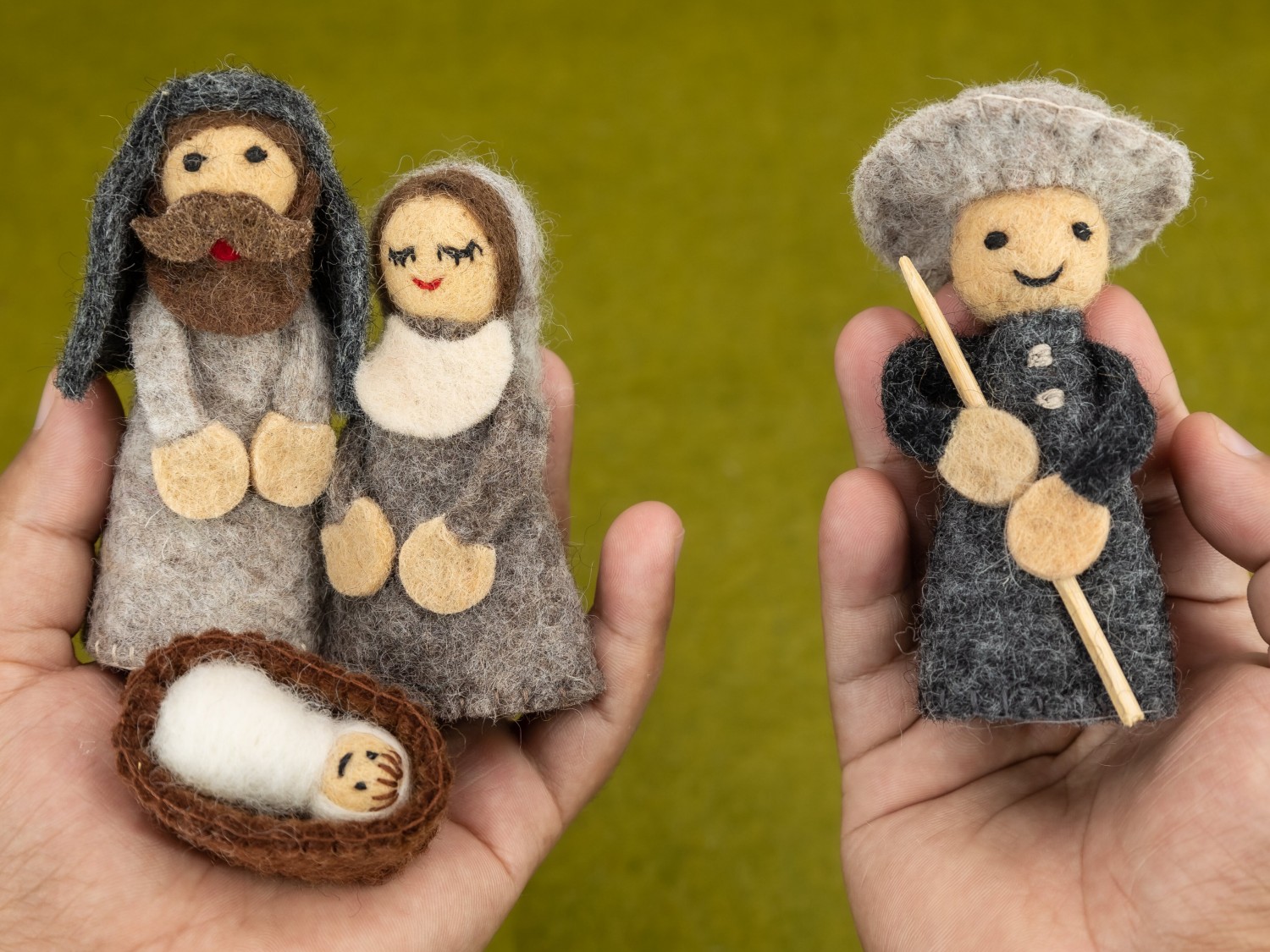 Christmas Nativity Scene, Felt Nativity Set, Handmade Nativity Set, Christmas Nativity Set, Nativity Set, shops Handmade Nativity Set, Felt set