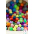 1cm Wholesale Felt Balls [100 Colors] - Felt & Yarn