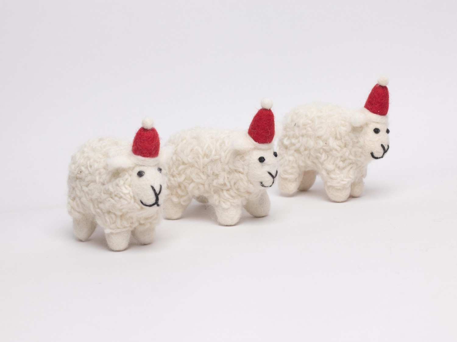 10x9cm Felt Christmas Sheep -15% off