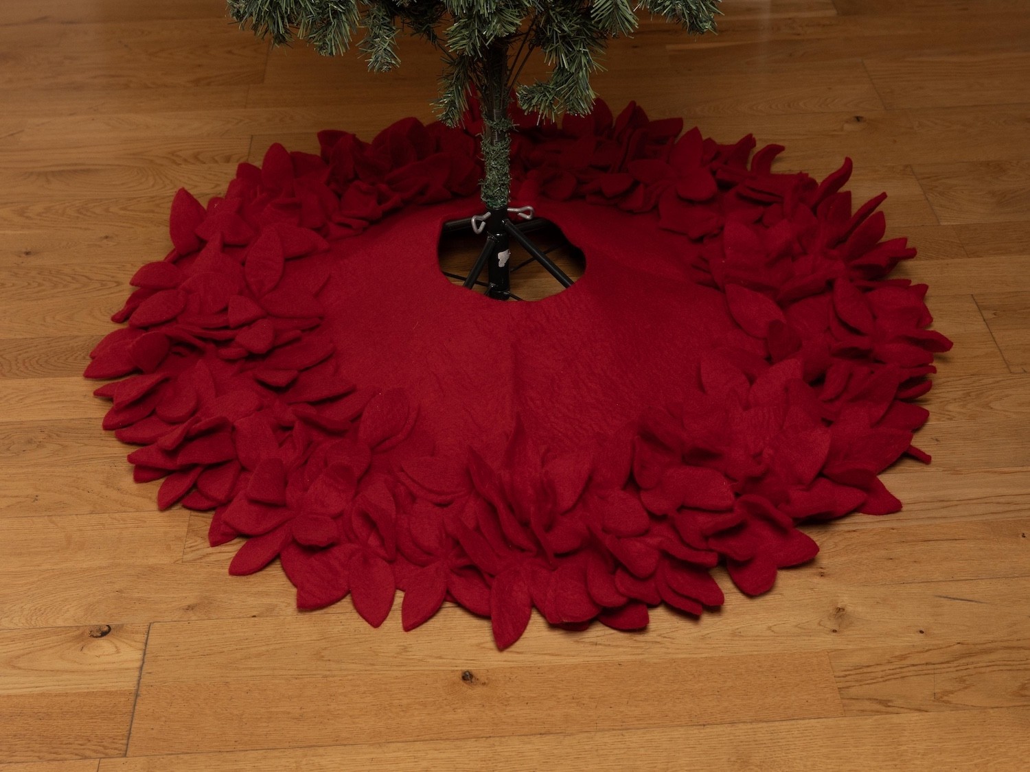 140cm Christmas Felt Tree Skirt - 15% off