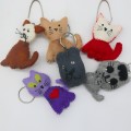 Felt Animal Keyring for your Bags & Accessories-Felt & Yarn