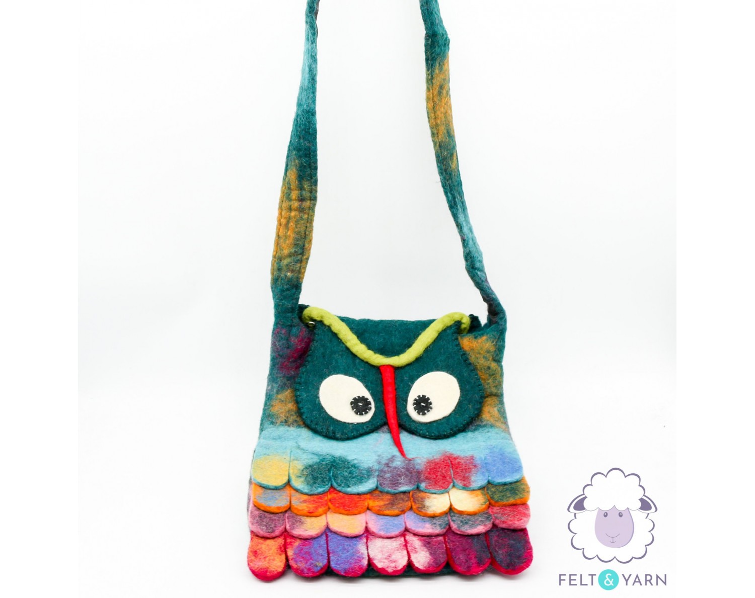 Owl custom made crossbody & newest coin pouch