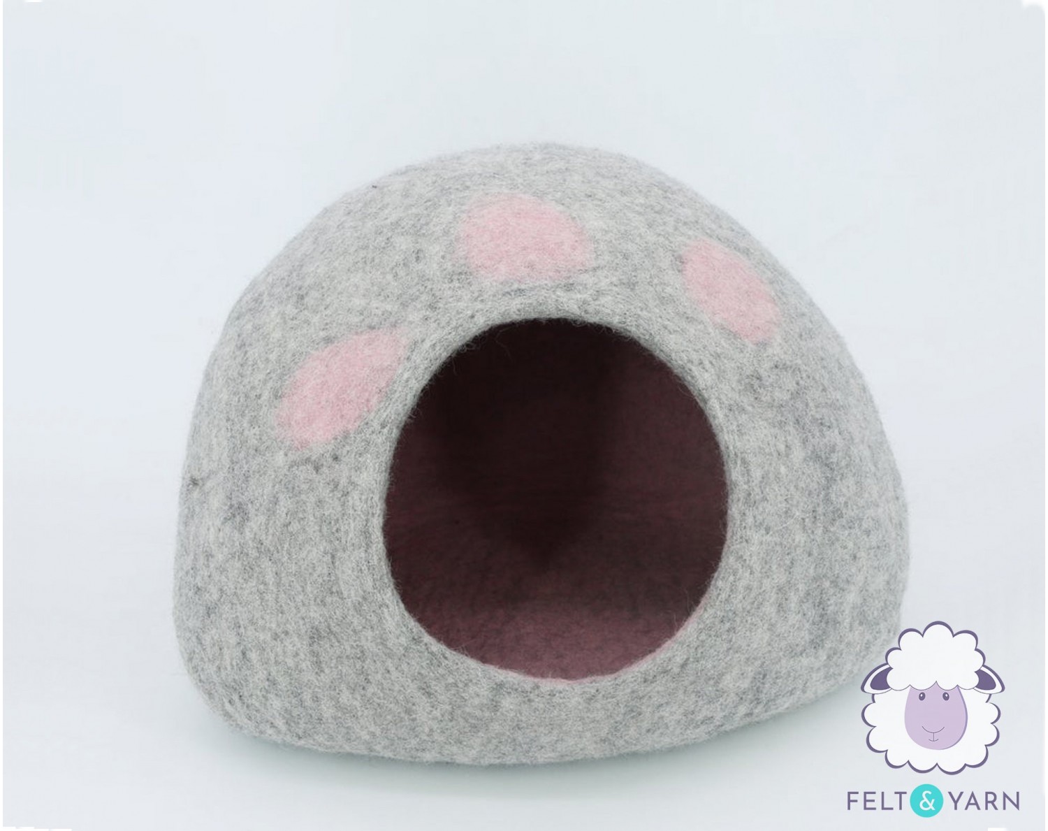 Felt Cat Paw Knit Cat Cave Felt Yarn