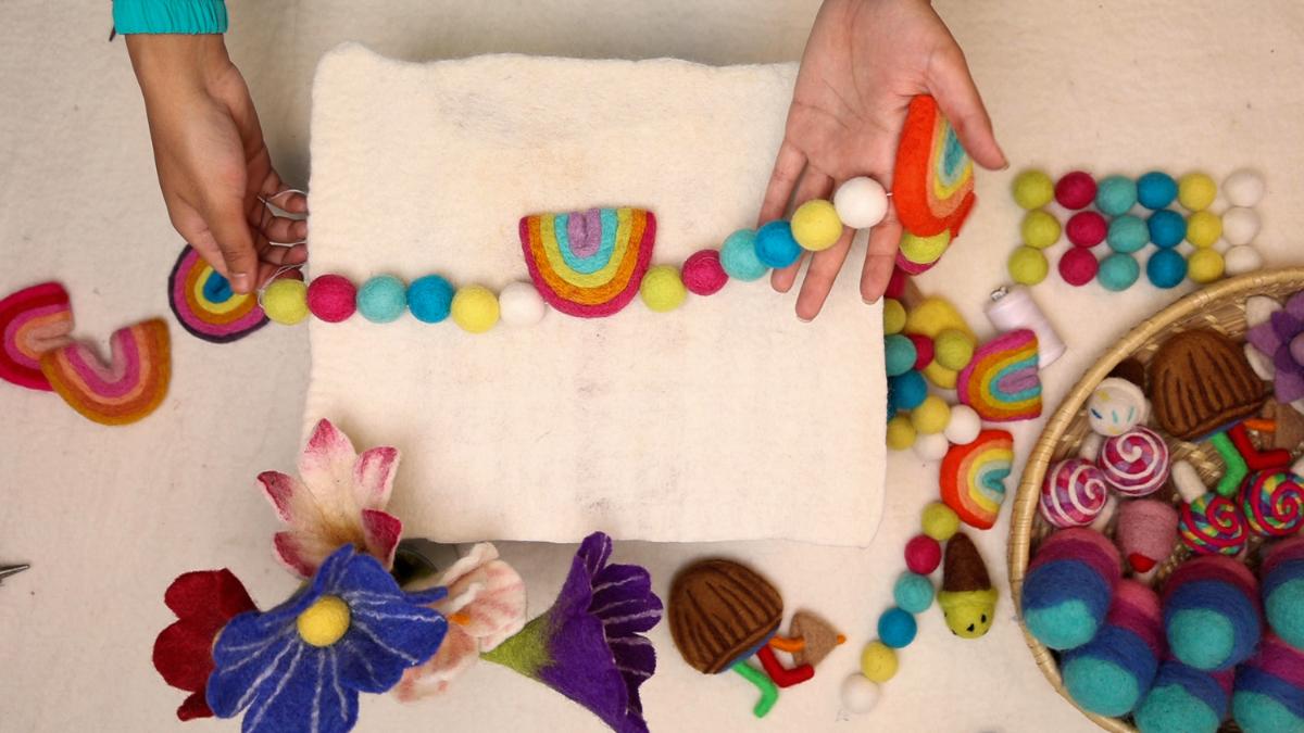 Clever Wool Felt Summer Projects To Transform Your Home - Felt and Yarn