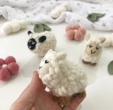 8cm Needle Felted Sheep